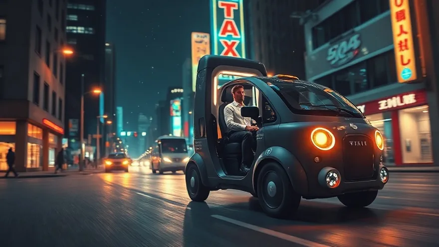 AI illustration: Cybercab production starts April 2026