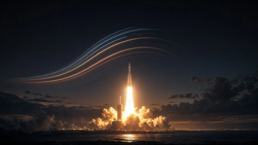 AI illustration: Falcon flies as many as ~150 times in 2024