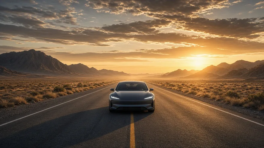 AI illustration: Model S gets a 400+ mile EPA range on retest