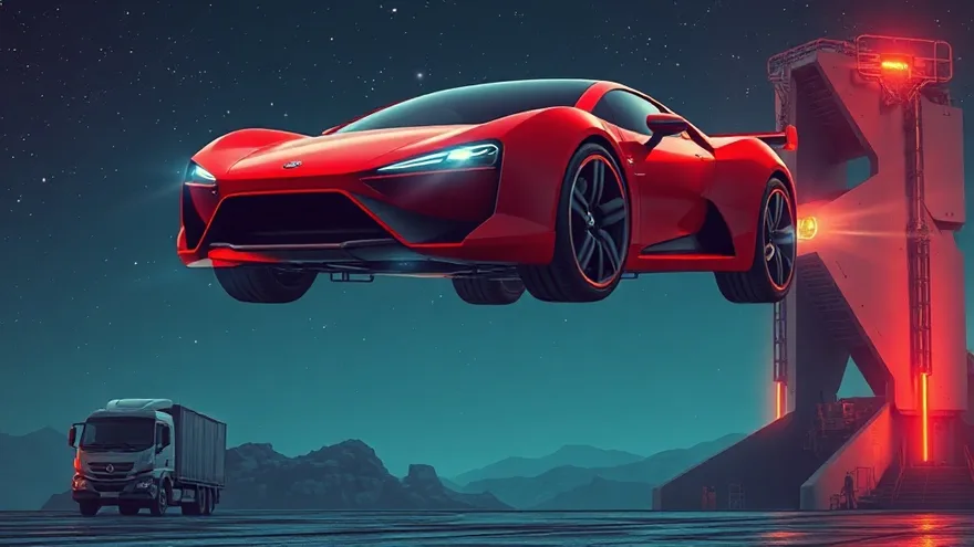 AI illustration: Roadster debut in a month or so (May/June 2026)