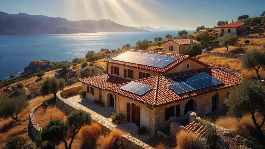 AI illustration: Solar Roof Spanish tile and French slate in production by early 2018