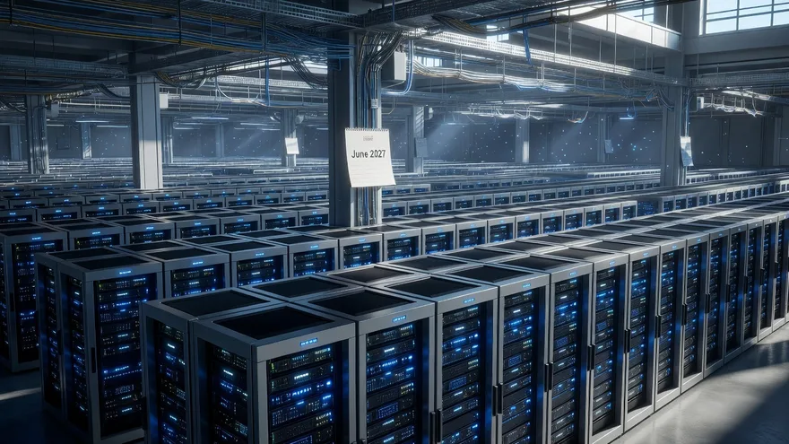 AI illustration: SpaceX has a 440,000 Vera Rubin training cluster online by the end of Q2 2027