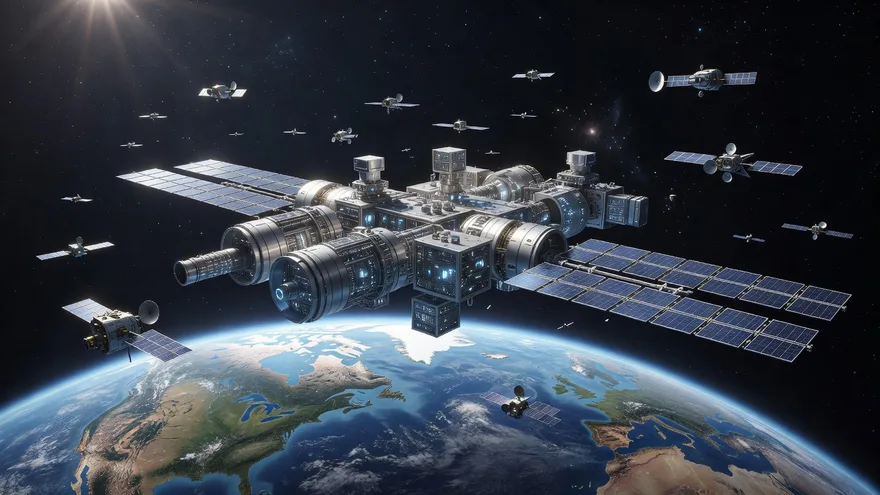 AI illustration: SpaceX AI revenue tops all its other revenue in September 2026