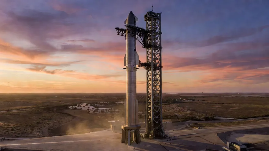 AI illustration: Starship Flight 15 launches a little before Thanksgiving 2026