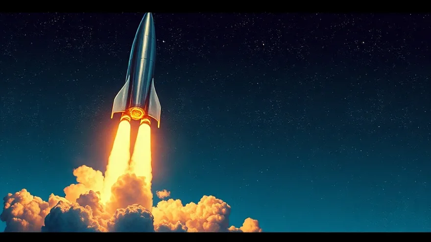 AI illustration: Starship orbital by March 2020