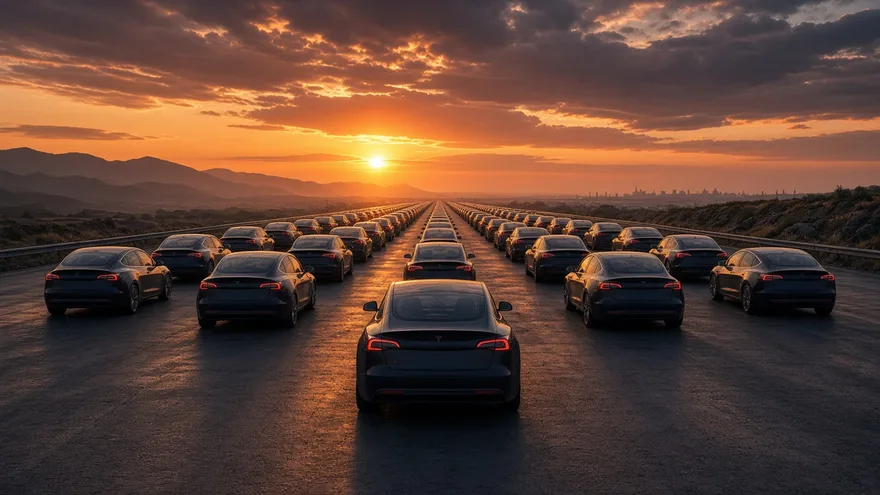 AI illustration: Tesla deliveries about 50% higher in 2019