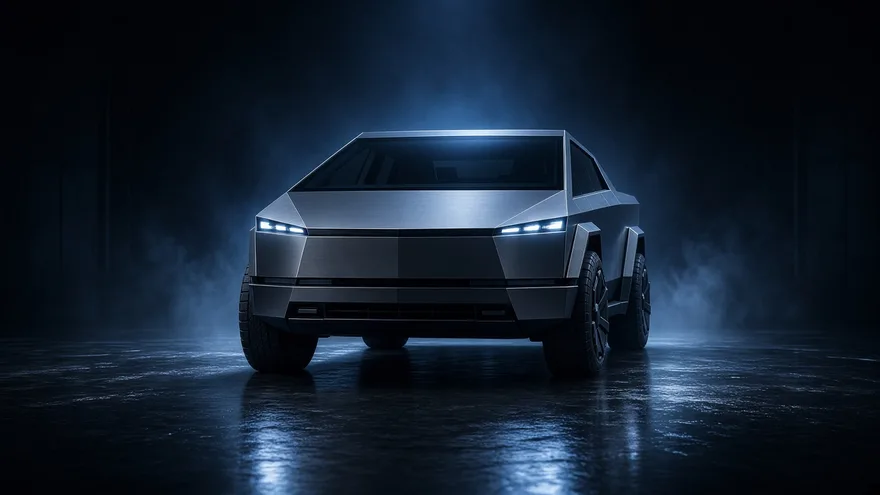 AI illustration: Tesla pickup truck unveiled in summer 2019