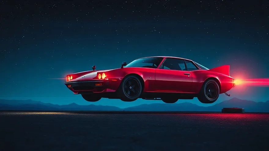 AI illustration: Tesla Roadster production 2022