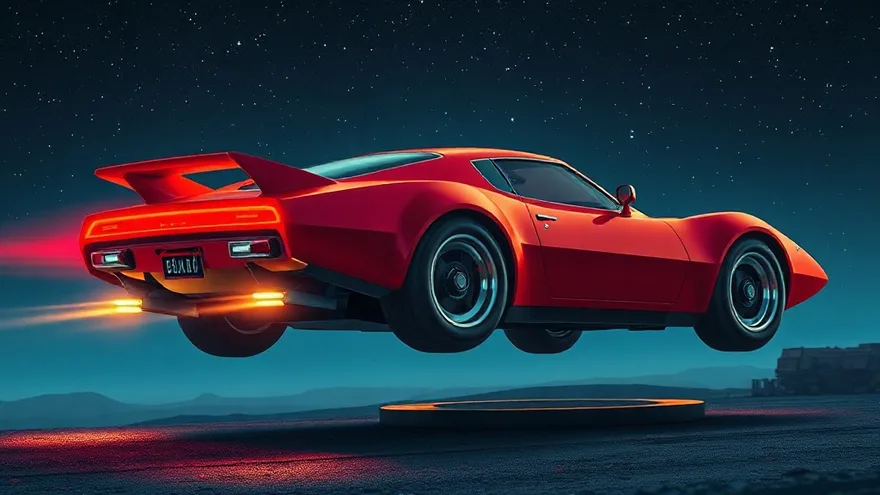 AI illustration: Tesla Roadster production 2027